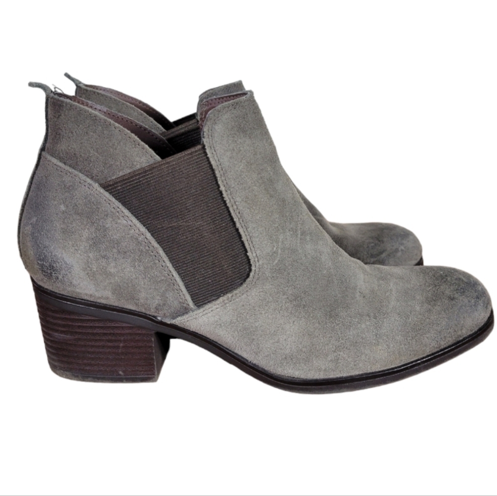 Rockport Danii Genuine Suede‎ Chelsea Ankle Boots Size 9.5 M
